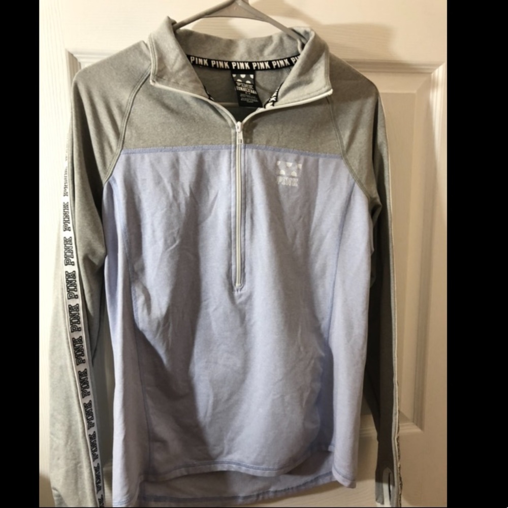 Pink hoodie workout by Victoria secret